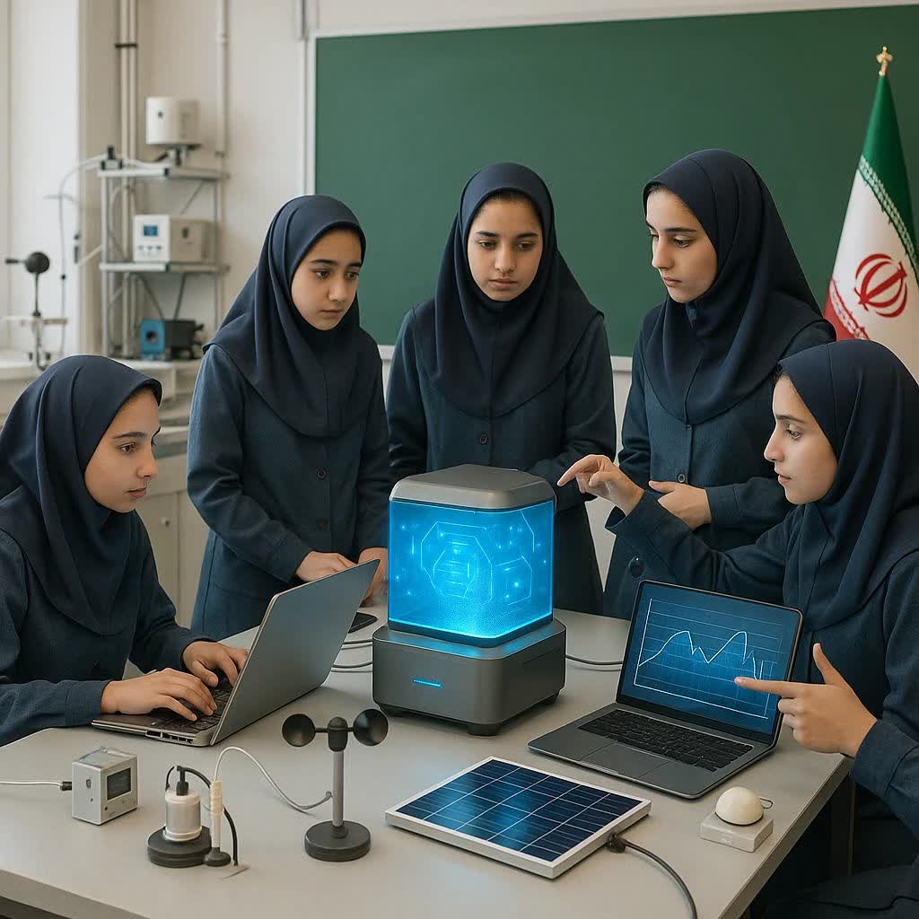 عکس از دانش آموزان